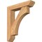 Ekena Millwork Westlake Slat Smooth Bracket w/ Offset Brace, Western Red Cedar, 5 1/2"W x 24"D x 28"H BKT0604X24X28WTL06SWR - alternate 1